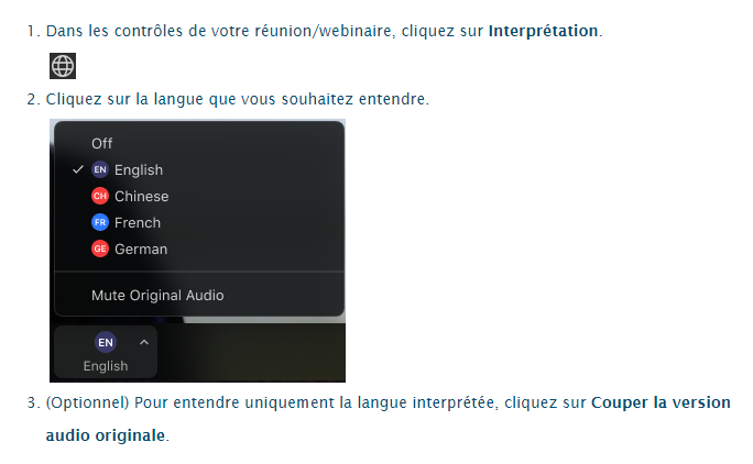 Renseignements relatifs au Concours virtuel